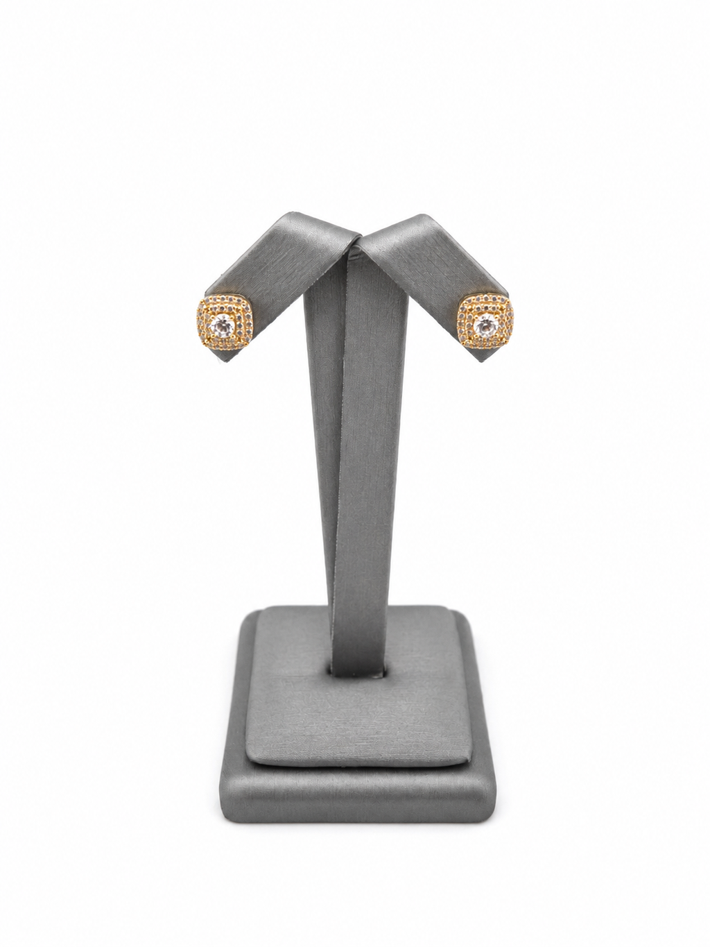 10K Yellow Gold Stud Earrings