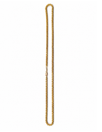 10K Alexander Box Chain Yellow Gold 3.3mm Unisex Necklace 22"