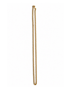 10K Rolo Chain Yellow Gold 2.5mm Round Link Necklace