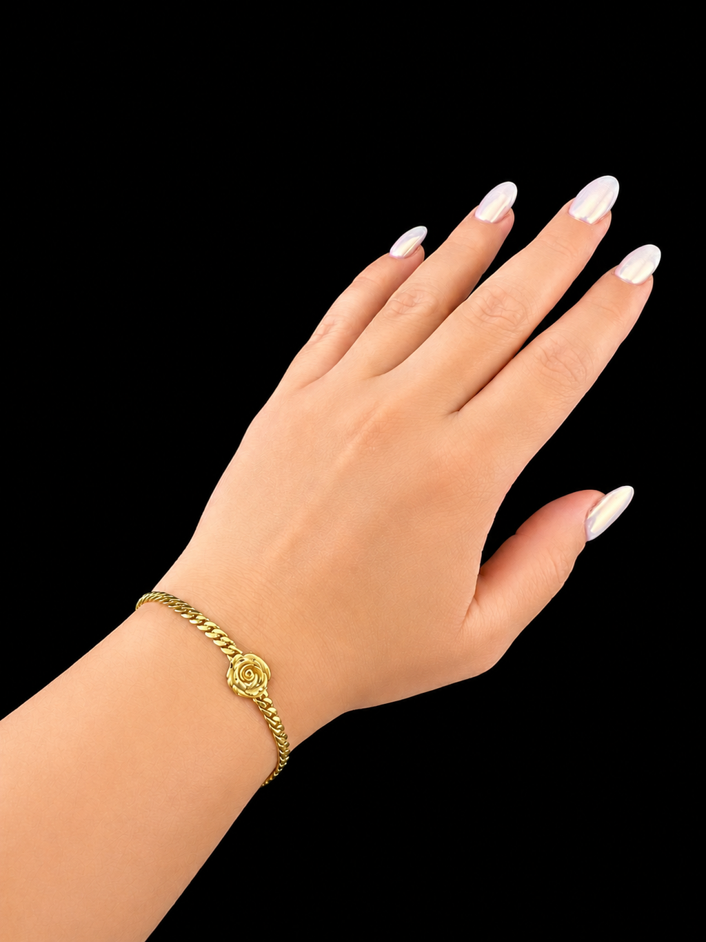 10K Flowers Bracelets