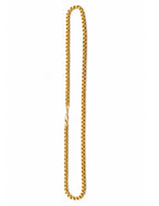 10K Alexander Box Chain Byzantine Woven Necklace Yellow Gold 4mm