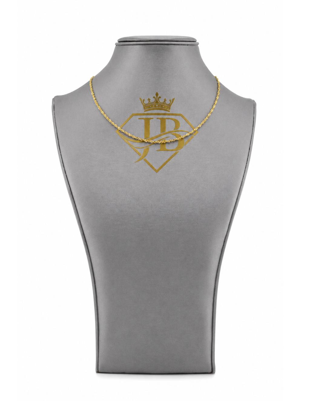 14K Singapore Yellow Gold Chain Necklace 2mm Diamond-Cut