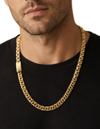 10K Chino Link Chain Yellow Gold Hollow 8.6mm