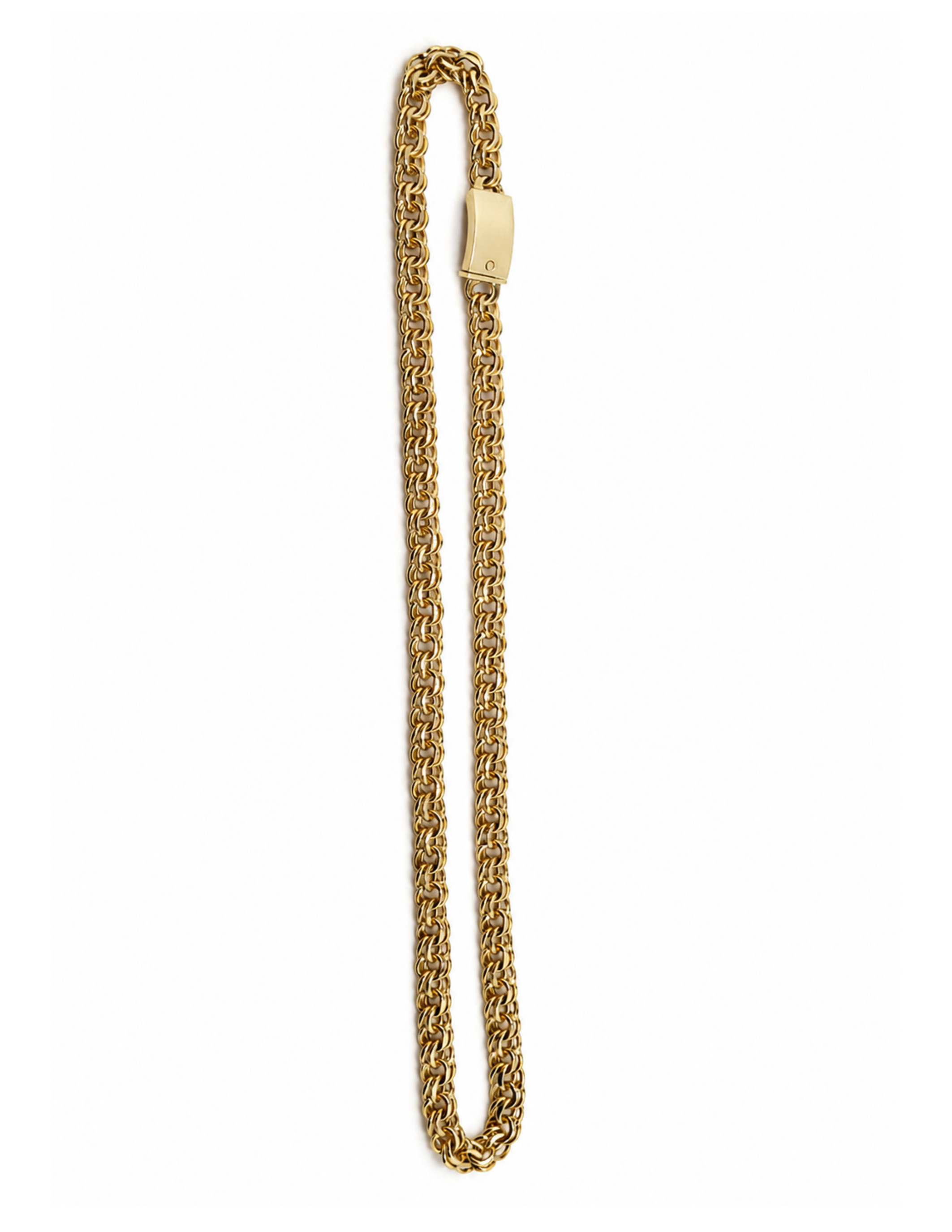 10K Chino Link Chain Yellow Gold Hollow 8.6mm