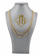 10K Byzantine King Chain Yellow Gold Necklace 2.8mm