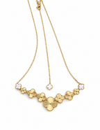 10K 5-Clover Yellow Gold Women’s Necklace 1.4mm 16 Inch